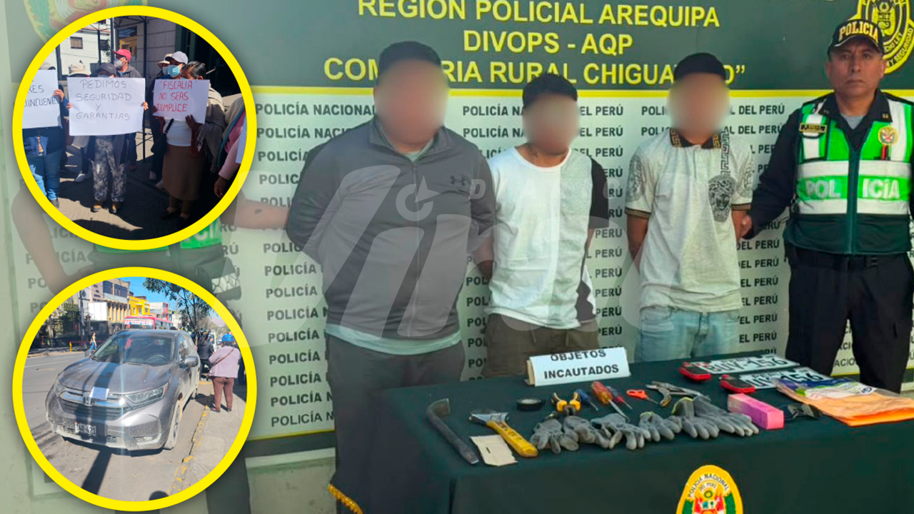 Capturan a tres presuntos ladrones de viviendas en Chiguata y vecinos exigen que no sean liberados
