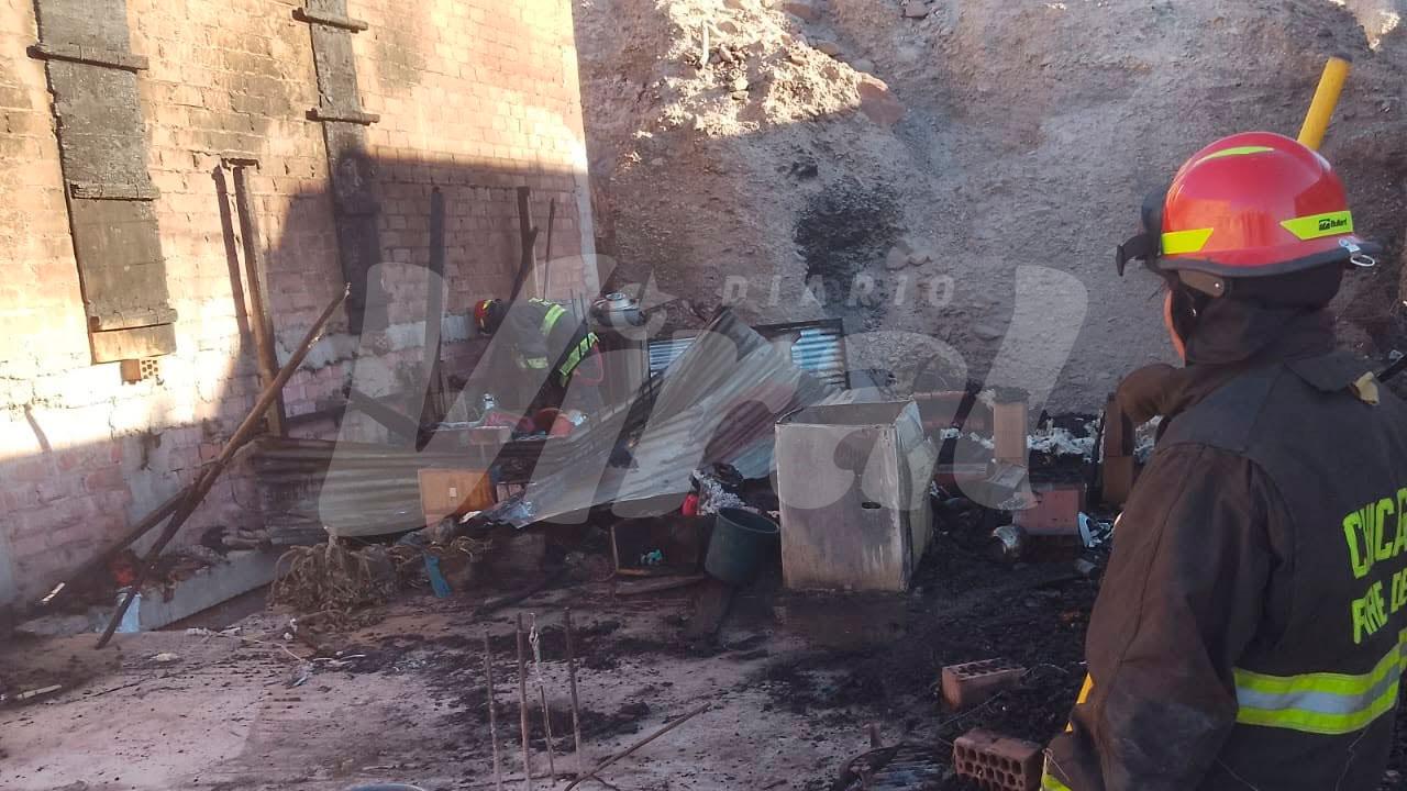 Moquegua: seis damnificados tras incendio en Samegua 