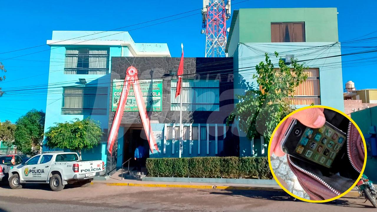 GPS delata a presunta ladrona de celular en Cerro Colorado