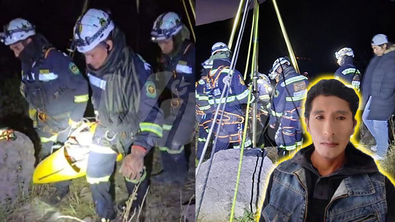 Hallan sin vida en río Colca a minero desaparecido
